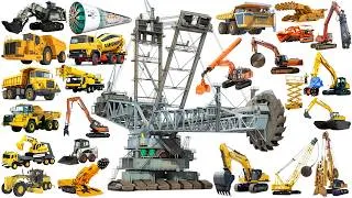 Thumbnail: CONSTRUCITON Vehicles Name | Excavator, Roadheader, Dump Truck, Crane truck | Learn Vehicle Name