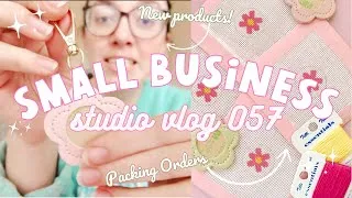Thumbnail: Day in the Life of a Needlepoint Designer Small Business, Studio Vlog 057, Small Business Vlog