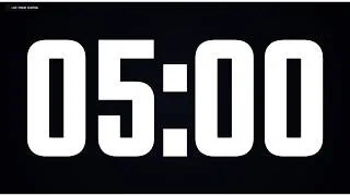Thumbnail: 5 Min Timer   5 minute Countdown Timer 300 Seconds