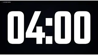 Thumbnail: 4 Min Timer   4 minute Countdown Timer 240 Seconds
