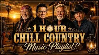 Thumbnail: 1 Hour Chill Country Music Playlist -  Best Greatest Country Songs Legends With Lyrics