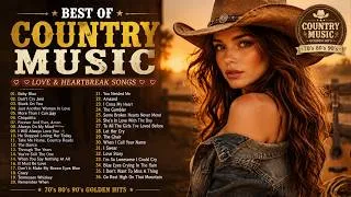 Thumbnail: BEST OF COUNTRY MUSIC 🤠 LOVE & HEARTBREAK SONGS 💐 BEST SLOW GOLDEN HITS PLAYLIST 70's 80's 90's