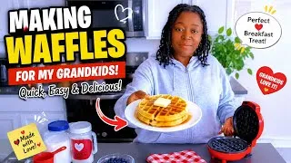 Thumbnail: How To Make Waffles  In A Waffle Maker / Easy & Delicious Breakfast