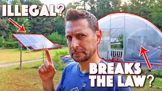 Thumbnail: Part Of Your Homestead Might Be Illegal! Do THIS Before Buying Land!