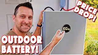 Thumbnail: EG4 Wall Mount Battery Outdoor Installation UL1973! (Tips When Adding To Server Rack Batteries)