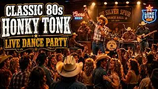 Thumbnail: Classic 80s Honky Tonk Live 🤠 Greatest Dancehall Country Songs | Ultimate Two-Step Party Playlist