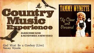Thumbnail: Tammy Wynette - God Must Be a Cowboy - Live