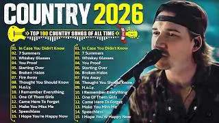 Thumbnail: Country Music Playlist 2026 🎶 Morgan Wallen, Luke Combs, Chris Stapleton, Kane Brown, Blake Shelton