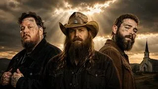 Thumbnail: Jelly Roll, Chris Stapleton & Post Malone – LORD, DELIVER US FROM EVIL (FanMadeMusic)