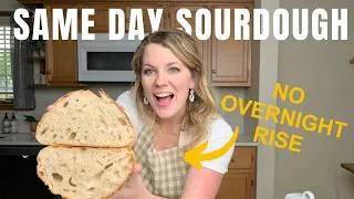 Thumbnail: The BEST Same Day Sourdough Bread (Ready in 6 Hours!)