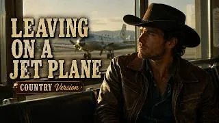 Thumbnail: Leaving on a Jet Plane | Beautiful Country Cover (Official AI Music Video)