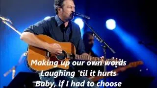 Thumbnail: Blake Shelton Mine Would Be You with Lyrics