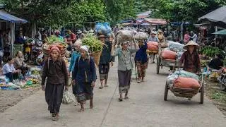 Thumbnail: Life at a Vietnam–Laos Border Market | Lao Villagers Carry Goods Across the Border to Make a Living