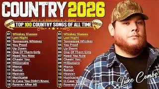 Thumbnail: Country Music Playlist 2026 || Morgan Wallen, Luke Combs, Chris Stapleton, Luke Bryan, Jason Aldean
