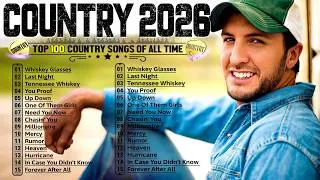 Thumbnail: Country Music Playlist 2026 || Morgan Wallen, Luke Combs, Chris Stapleton, Luke Bryan, Jason Aldean