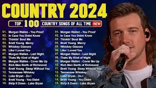 Thumbnail: Country Music Playlist 2024 ️💖 Morgan Wallen, Chris Stapleton, Kane Brown, Luke Combs, Jason Aldean