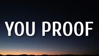 Thumbnail: Morgan Wallen - You Proof (Lyrics)