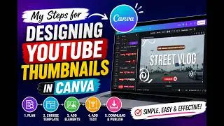 Thumbnail: My Steps for Designing YouTube Thumbnails in Canva