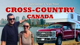 Thumbnail: Vancouver + Van Tour 🇨🇦 Cross-Country Canada Road Trip - Episode 1 | Travel Vlog Series