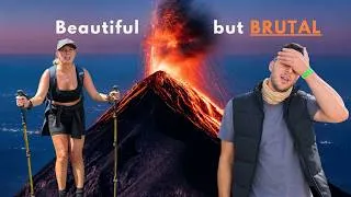 Thumbnail: What's the Acatenango Hike REALLY Like?! (Volcan de Fuego, Guatemala)