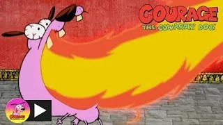 Thumbnail: Courage The Cowardly Dog | Fire Breathing | Cartoon Network