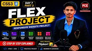 Thumbnail: Css3 Full Stack Web Development | CSS3 Day 7 | Part 3 | Responsive Website