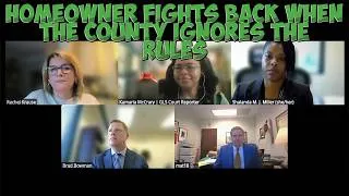 Thumbnail: County CAUGHT Ignoring Court Mandate to Overcharge Homeowner