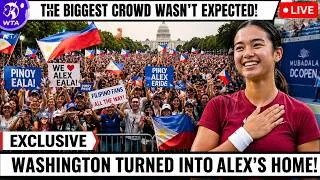 Thumbnail: NOBODY Expected Filipino Fans To TAKEOVER Washington DC For Alex Eala's Debut!