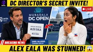 Thumbnail: "DC Open Tournament Director Daniel Vallverdú Secretly Invited Alex Eala Before The Tournament..."