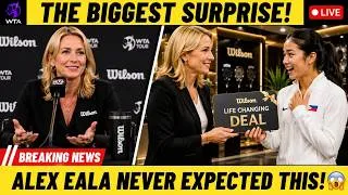 Thumbnail: Alex Eala Received The Biggest Surprise Of Her Career Before DC Open Thank To Wilson CEO Carrie Ask