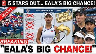 Thumbnail: WTA SHOCKER! 5 Top Stars Pull Out — Alex Eala’s Washington Draw Suddenly Opens Wide!