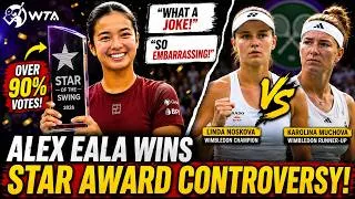 Thumbnail: 🚨 Alex Eala's WTA Award Sparks Massive Backlash After Stunning Linda Nosková! 🇵🇭🏆🎾