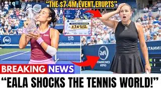 Thumbnail: SHOCKING! Alex Eala STUNS World No. 10 Amanda Anisimova In Cincinnati — $7.4M Event ERUPTS!