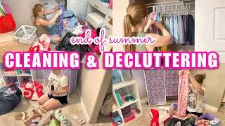 Thumbnail: Decluttering, Organizing & Deep Cleaning | A Much Needed Kids Closet Reset | Clean With Me