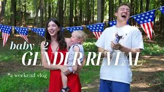 Thumbnail: GENDER REVEAL of our second baby! + 2nd trimester weekend vlog