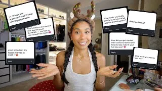 Thumbnail: GRWM Q&A ✨| dating , how I make my money,  why I'm getting lean, break up advice, navigating life