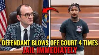 Thumbnail: Judge DESTROYS Repeat Offender's Court Date Excuse — Sends Him Straight to Jail