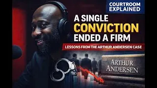 Thumbnail: Arthur Andersen Explained | When a Conviction Destroys a Company