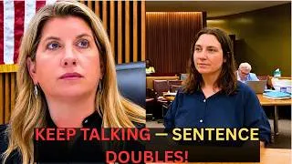 Thumbnail: **She Wouldn’t Stop Talking — Judge Raquel West WARNS She Could DOUBLE the Sentence!**