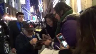 Thumbnail: Danny Devito Greets Fans Stage Door The Price Arthur Miller
