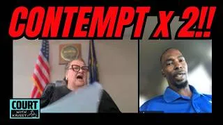 Thumbnail: Judge Webster Finds Defendant in Contempt TWICE During Heated "Kangaroo" Court Hearing
