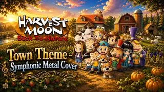 Thumbnail: Town Theme (Symphonic Metal Cover) - Harvest Moon: Back to Nature | Epic Game Remix | Cover by C
