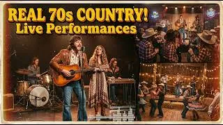 Thumbnail: 70s Honky Tonk Nights LIVE 🤠 Nonstop Country Bar Music Pure Vintage Feel