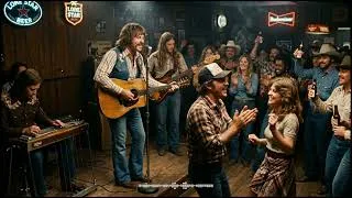 Thumbnail: 70s Country Nights 🔥 Honky Tonk LIVE – Waylon Style