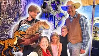 Thumbnail: 🦖 Cowboy Jack Visits Jurassic Quest!  Giant Dinosaurs Come to Life!