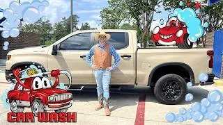Thumbnail: Cowboy Jack’s New Truck Gets Clean! Fun Car Wash for Kids 🚿✨