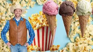 Thumbnail: Cowboy Jack’s SWEET Adventure 🤠🍦🍿  Ice Cream & Popcorn Fun for Kids!