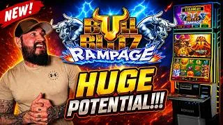 Thumbnail: 🤠 THIS NEW SLOT HAS HUGE POTENTIAL! 🔥 | Bull Blitz Rampage