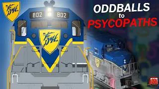 Thumbnail: Delaware and Hudsons SD45's - Obscure to Cult Following