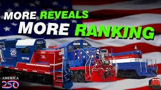 Thumbnail: Semiquincentennial Locomotives - Further Rankings